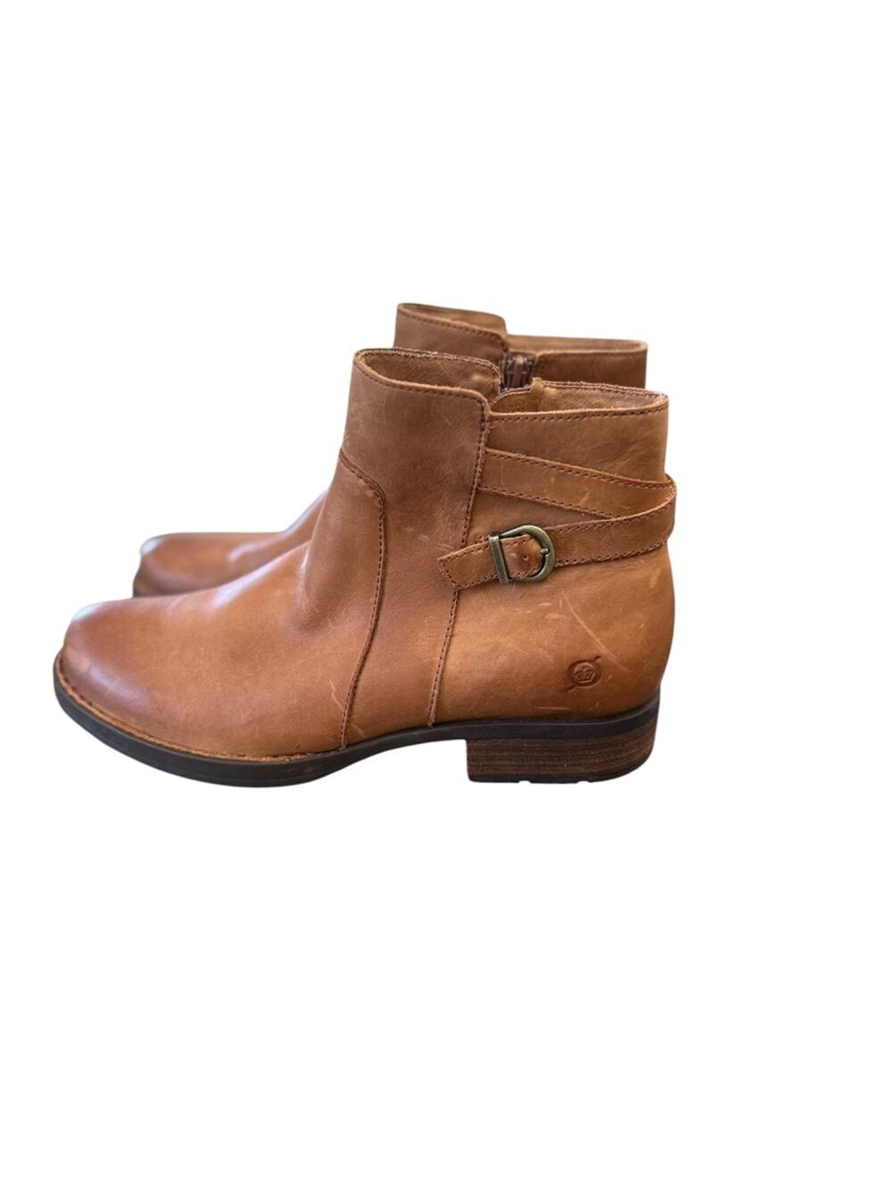 Born Carney Leather Brown Boots – Sz 9.5M